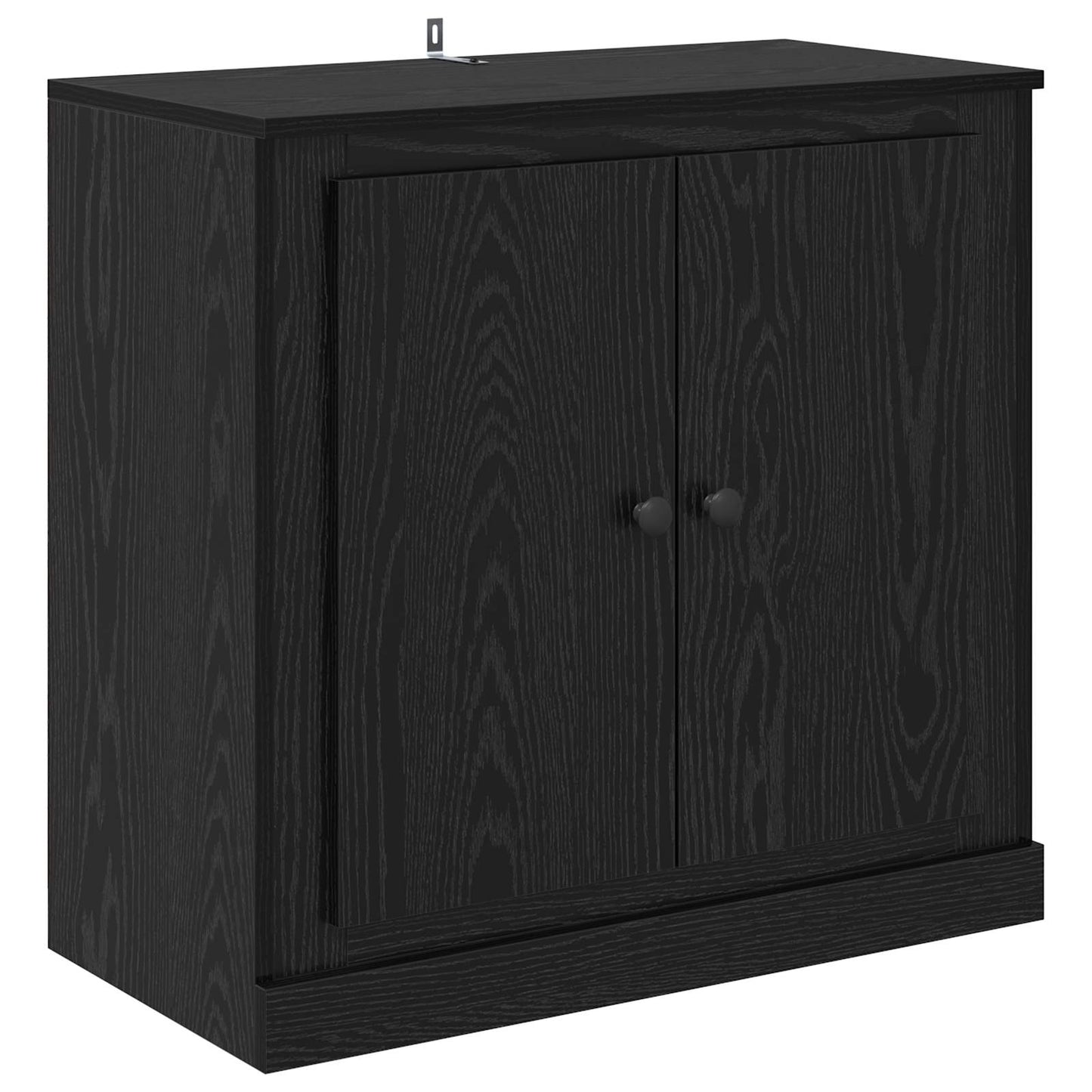 Oldalszekrények fiókkal 3 pcs Fekete Tölgy 210 x 35,5 x 67,5 cm
