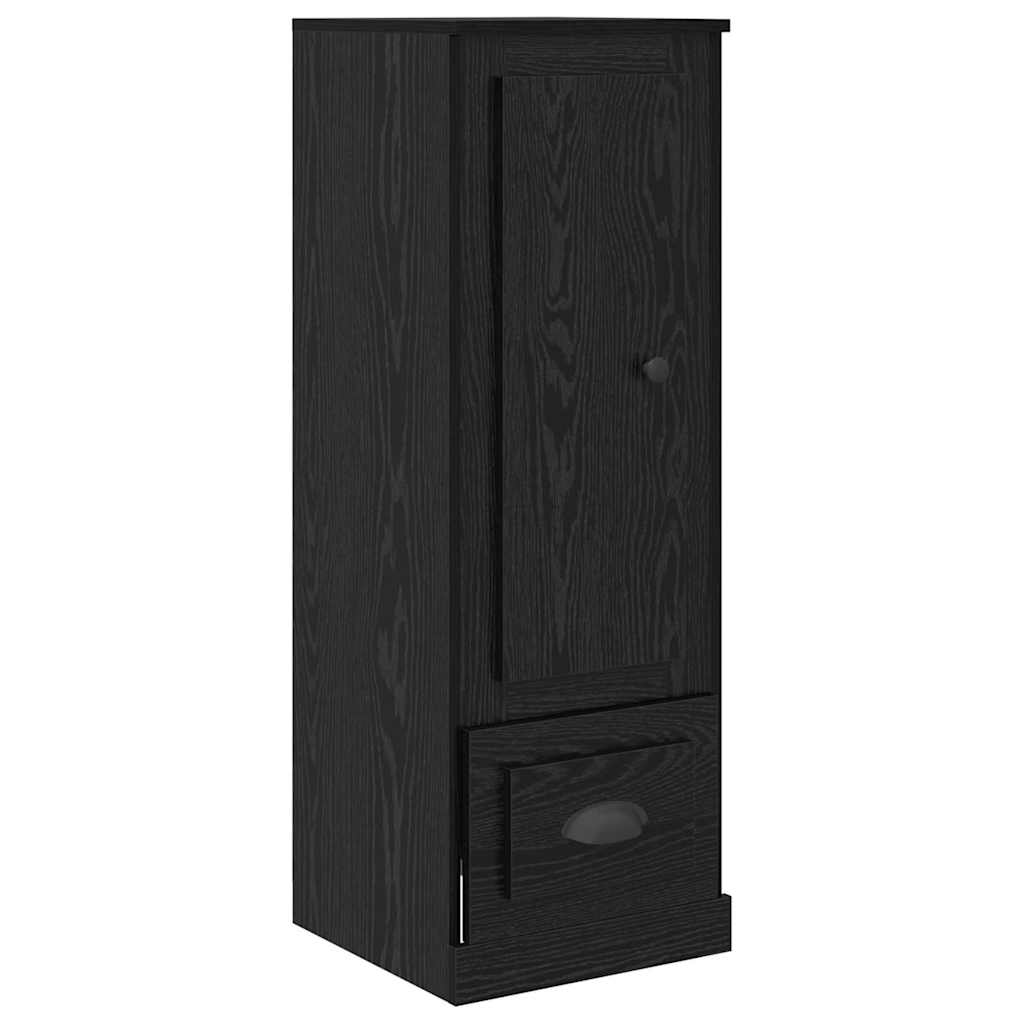 Magasfiú 3 pcs Fekete tölgy 132 x 35,5 x 103,5 cm Szerelt Fa