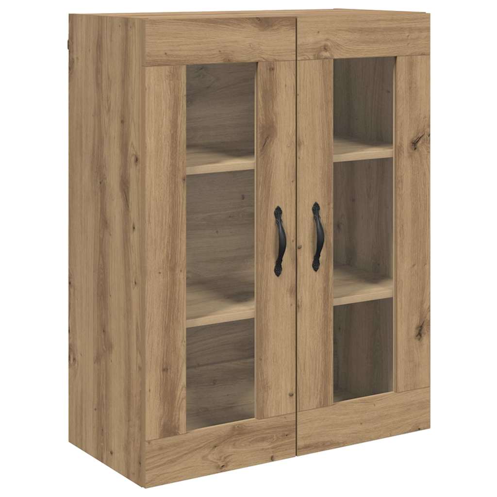 Fali Szekrények 2 db Artisan tölgy 69,5 x 34 x 90 cm Szerelt Fa