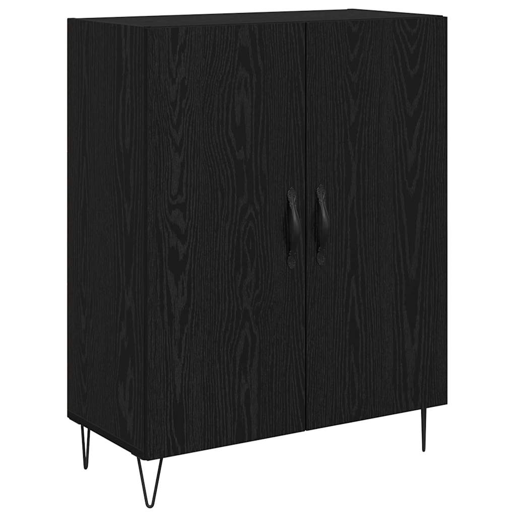 Magasfiú Fehér és Fekete Tölgy 69,5 x 34 x 180 cm Faanyag
