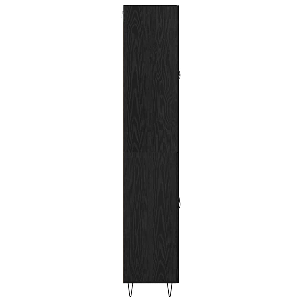 Magasfiú Fekete tölgy 69,5 x 34 x 90 cm Szerelt Fa