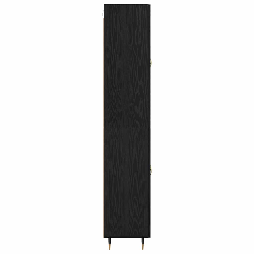 Magasfiú Fekete tölgy 69,5 x 34 x 90 cm Szerelt Fa