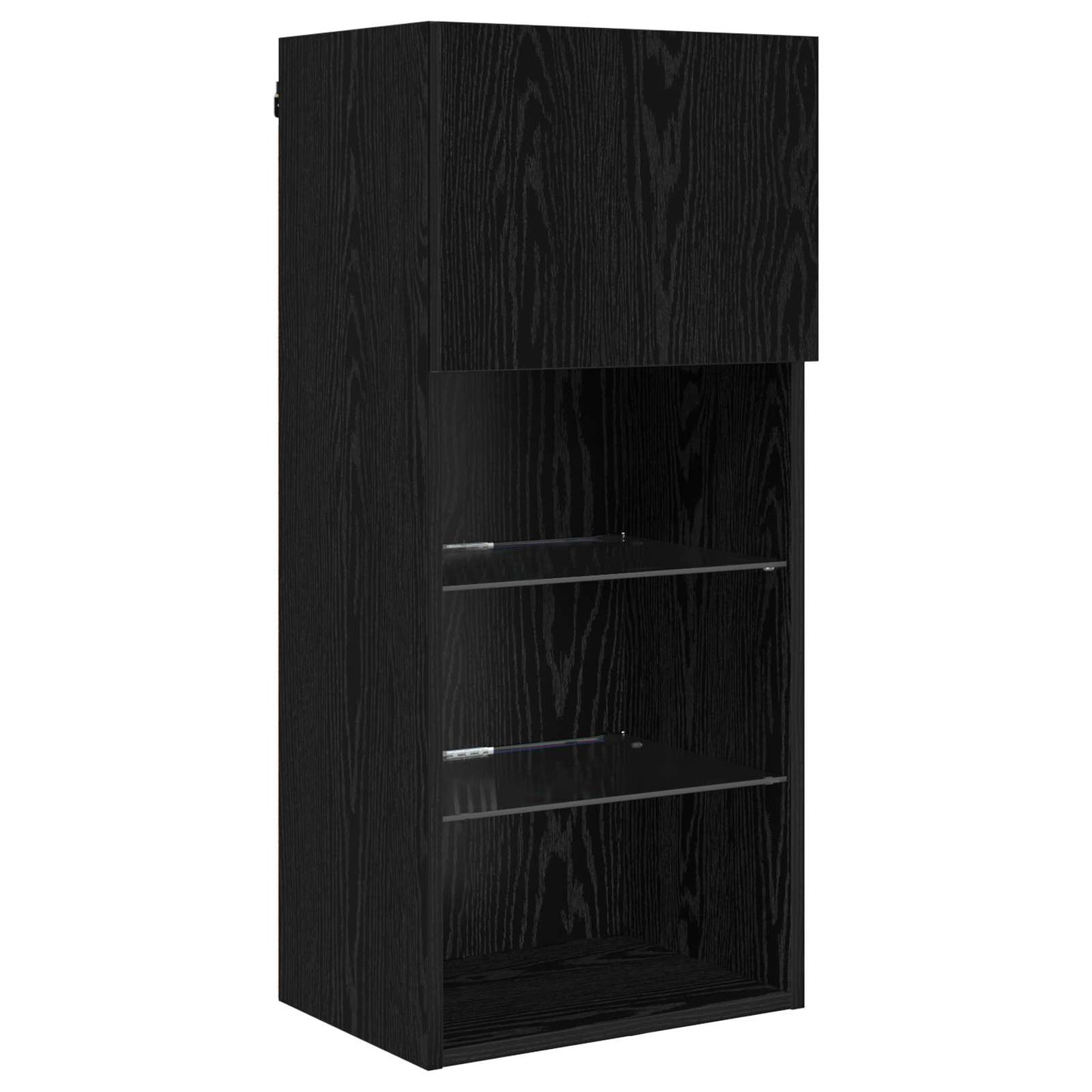 TV Fali Egységek 6 pcs Artisan tölgy Szerelt Fa