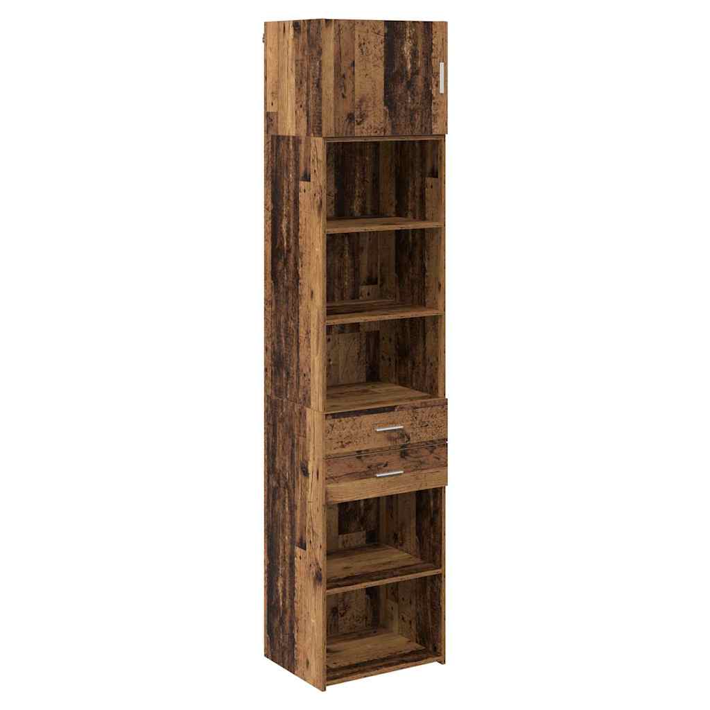 Magasfiú Falra szerelhető Öreg fa 50 x 42,5 x 225 cm Faanyag