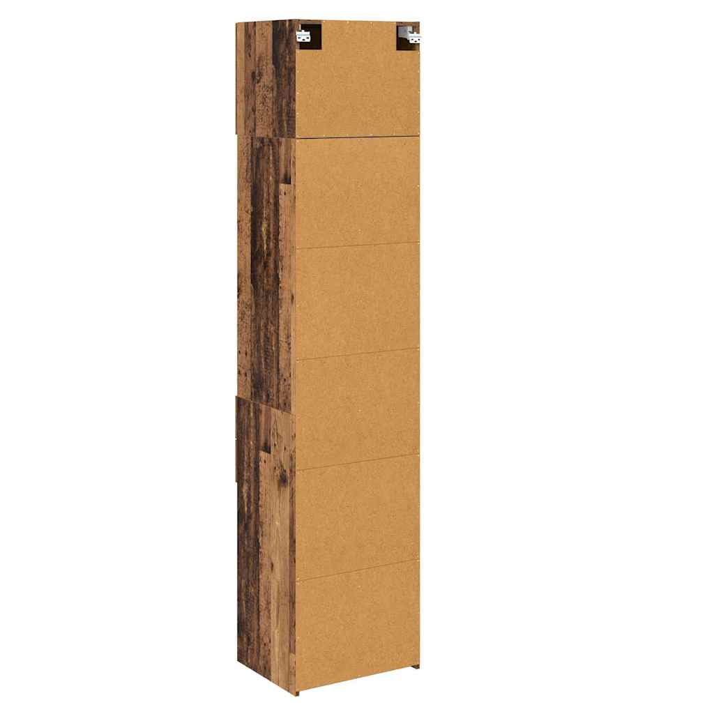 Magasfiú Falra szerelhető Öreg fa 50 x 42,5 x 225 cm Faanyag