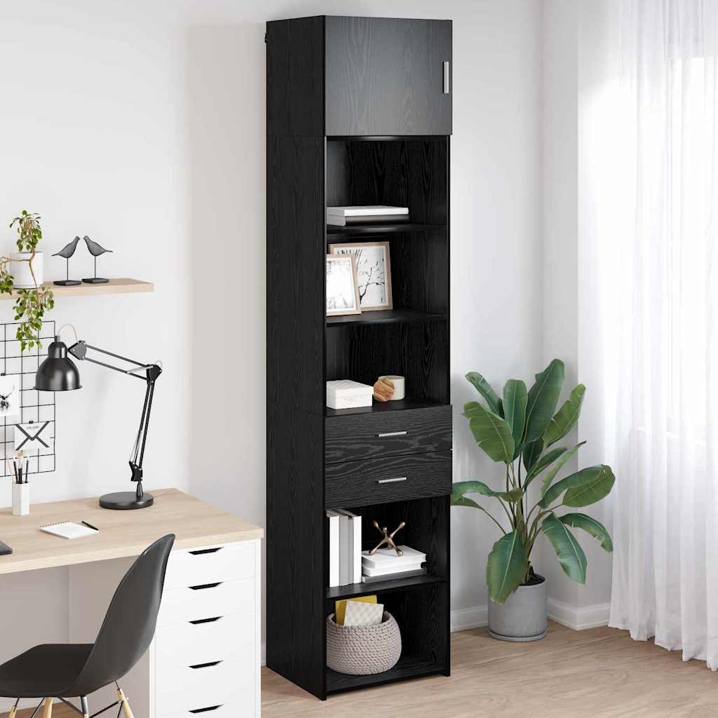 Magasfiú Fekete tölgy 50 x 42,5 x 225 cm Szerelt Fa