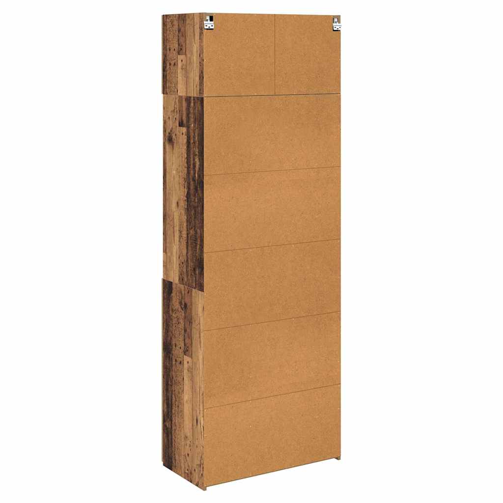 Tárolószekrény Öreg fa 80 x 42,5 x 225 cm Szerelt Fa