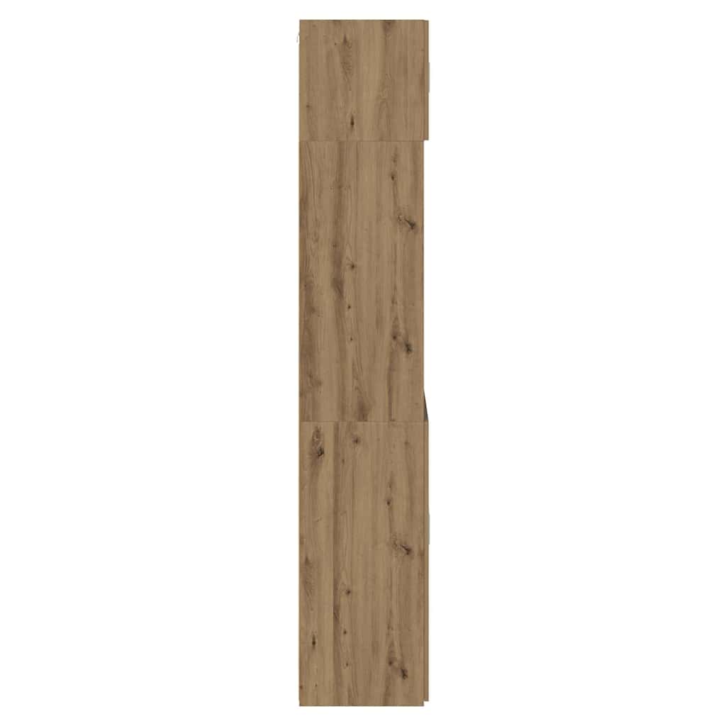 Tárolószekrény Artisan tölgy 80 x 42,5 x 225 cm Szerelt Fa
