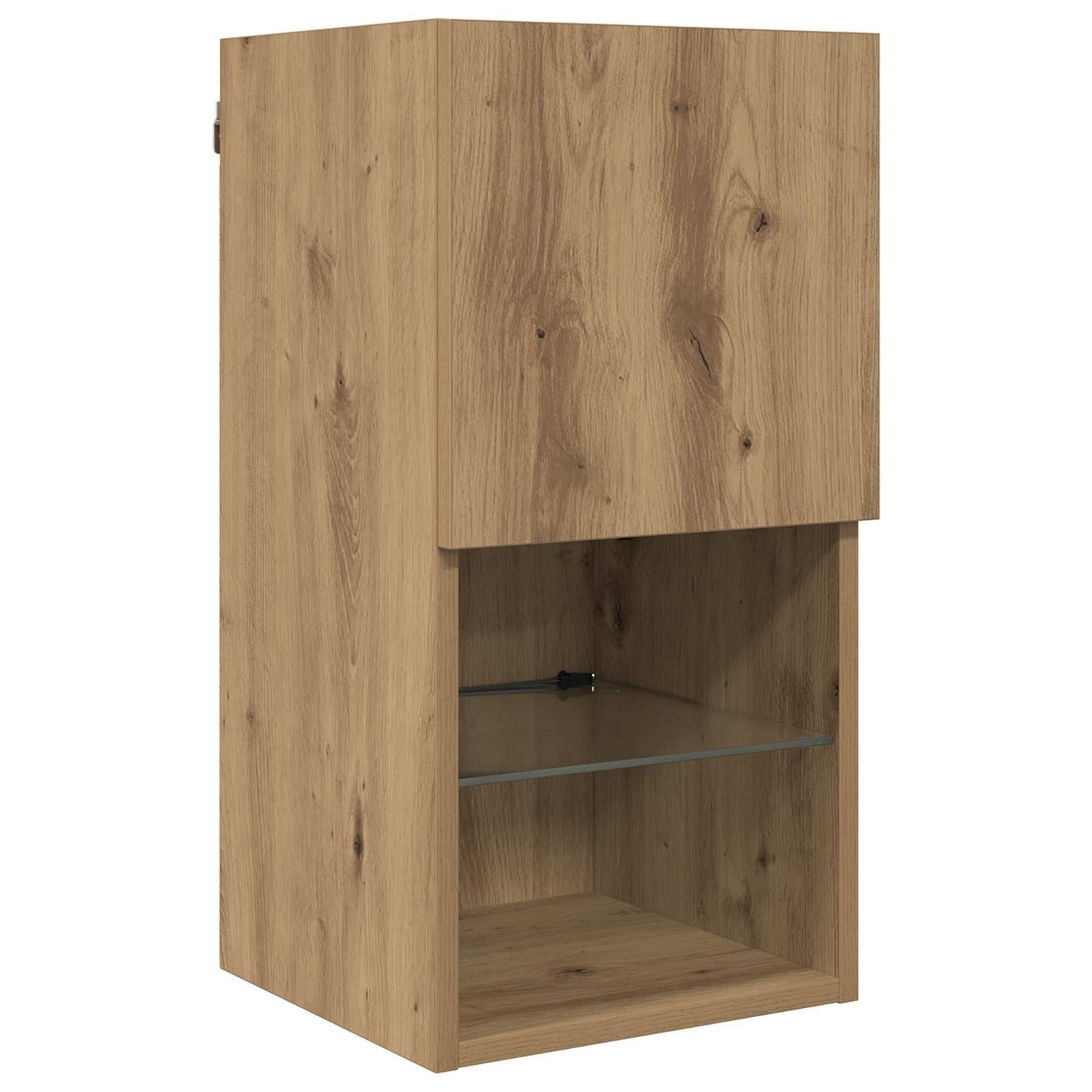 TV faliszekrény 6 pcs Artisan tölgy Szerelt Fa