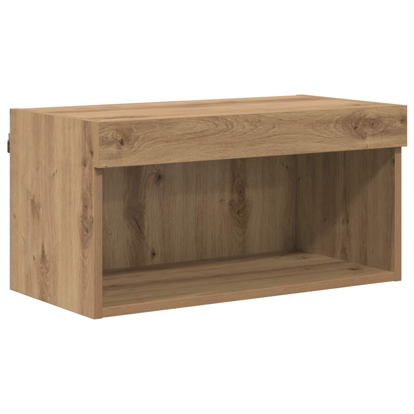 TV faliszekrény 6 pcs Artisan tölgy Szerelt Fa