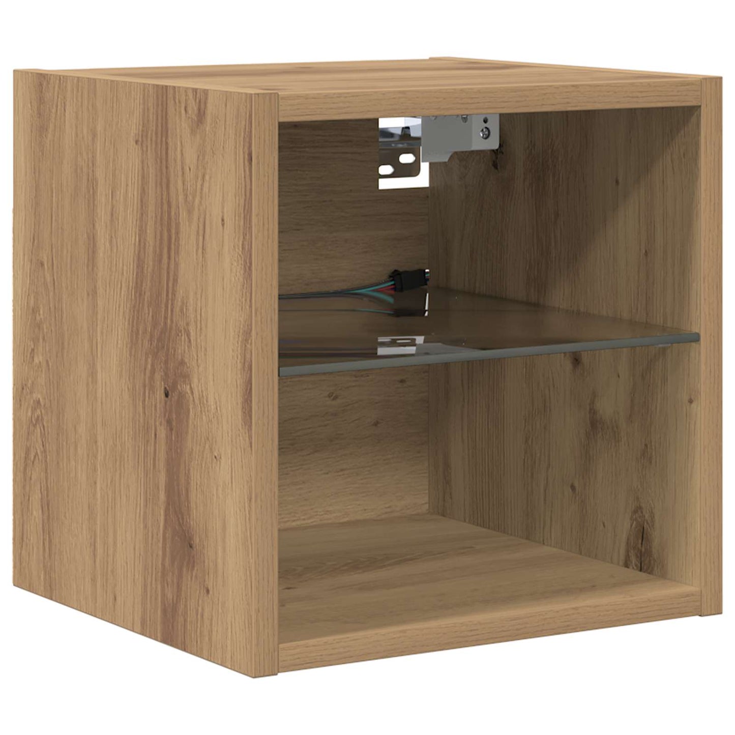 TV faliszekrény 6 pcs Artisan tölgy Szerelt Fa