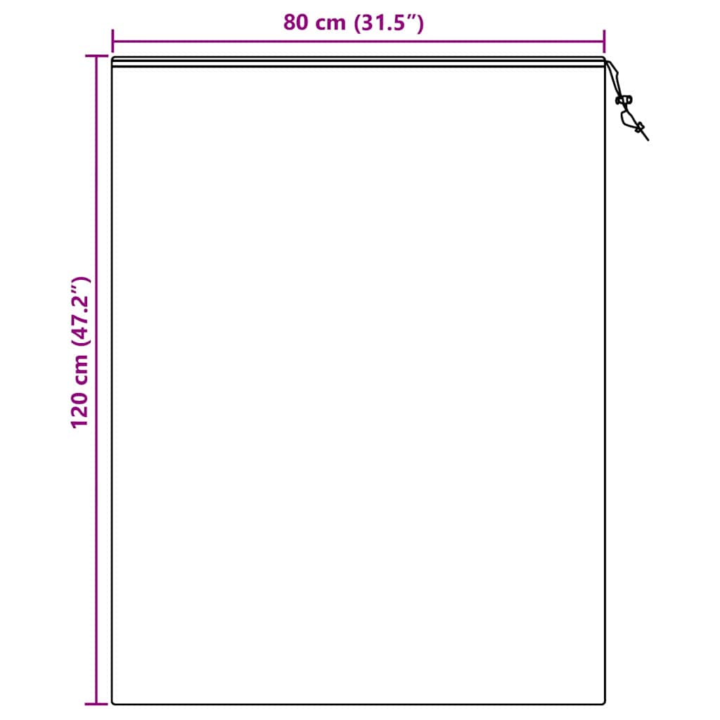 Fagy Elleni Növény Gyapjú Fedők Egyéb 10 pcs Zöld 0,8 x 1,2 m