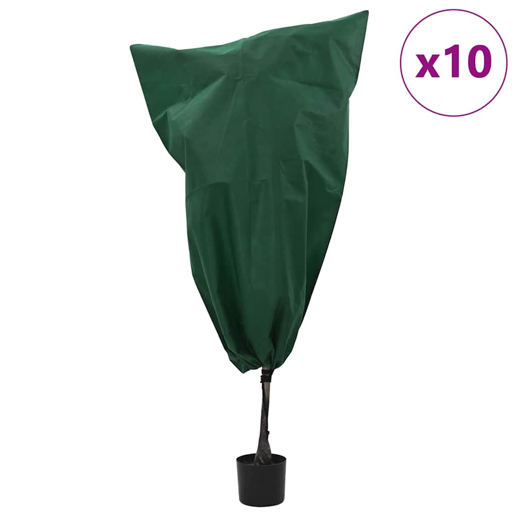 Fagy Elleni Növény Gyapjú Fedők Egyéb 10 pcs Zöld 0,8 x 1,2 m