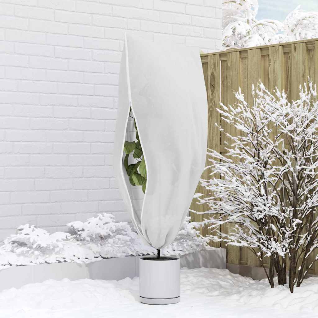 Fagy Elleni Növény Gyapjú Fedők 5 pcs Fehér 1,55 x 1 m