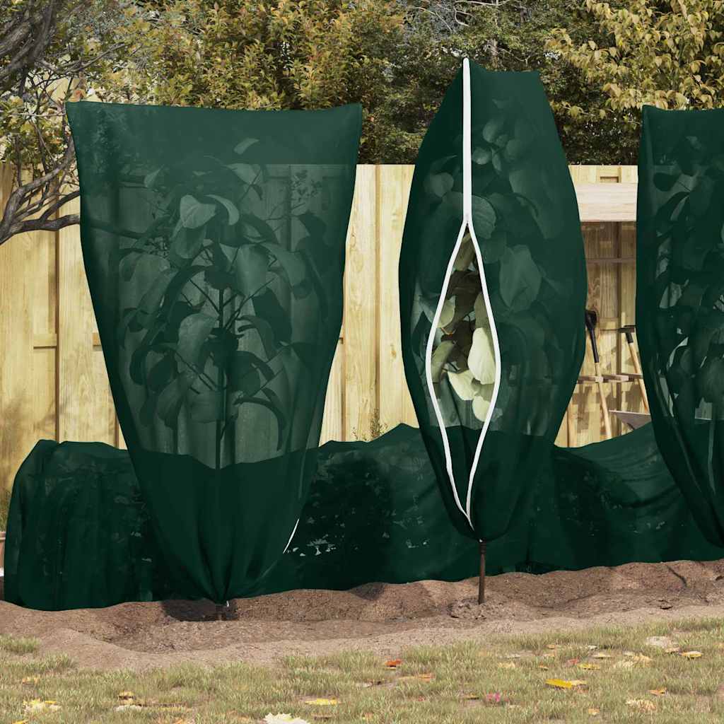 Fagy Elleni Növény Gyapjú Fedők 5 pcs Zöld 1,55 x 1,55 m