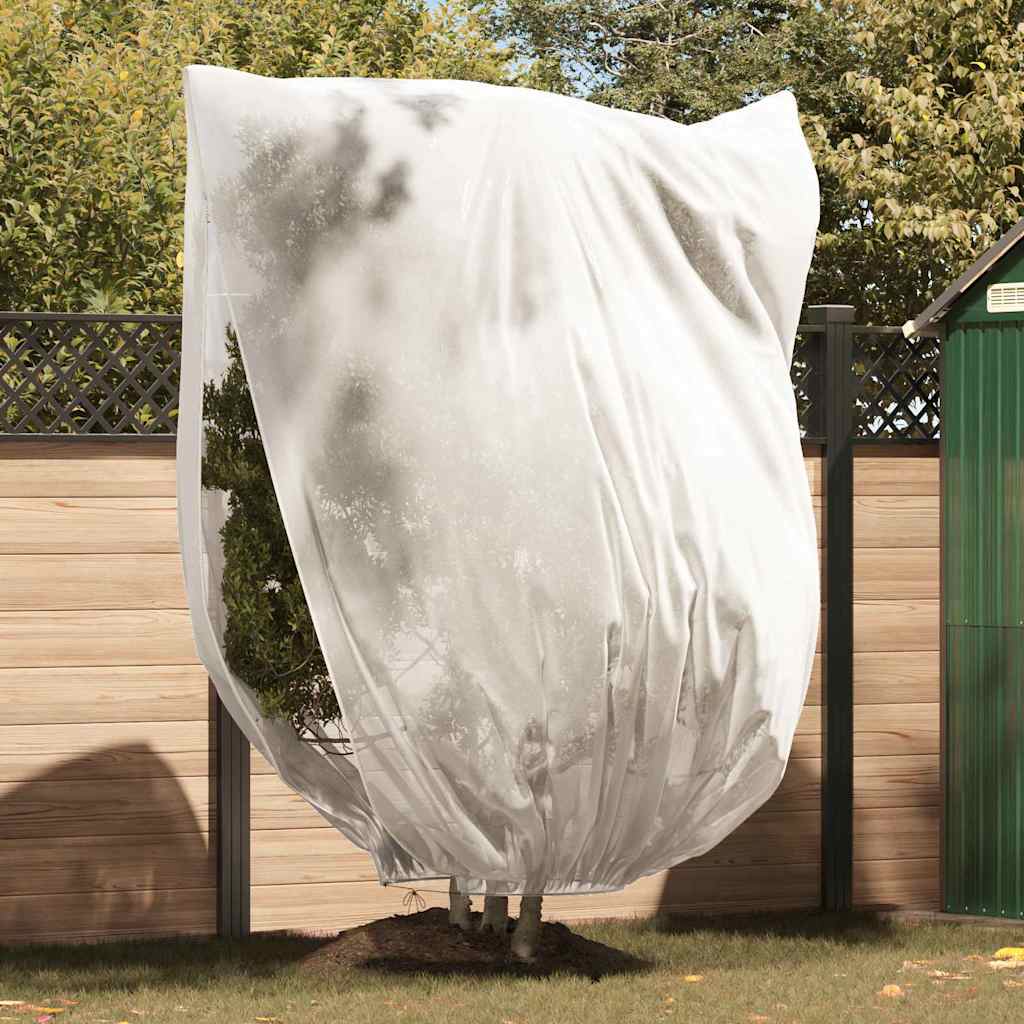 Fagy Elleni Növény Gyapjú Fedők Fehér 2,4 x 2 m Nemes szövet