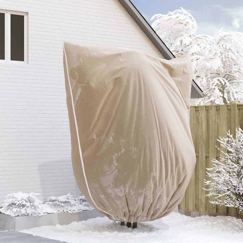 Fagy Elleni Növény Gyapjú Fedők 3 pcs Bézs 3,5 x 2,5 m