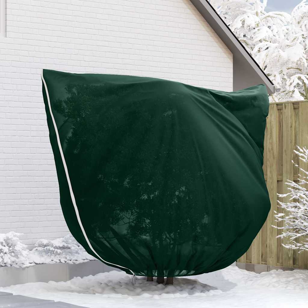 Fagy Elleni Növény Gyapjú Fedők 3 pcs Zöld 2,5 x 3,14 m