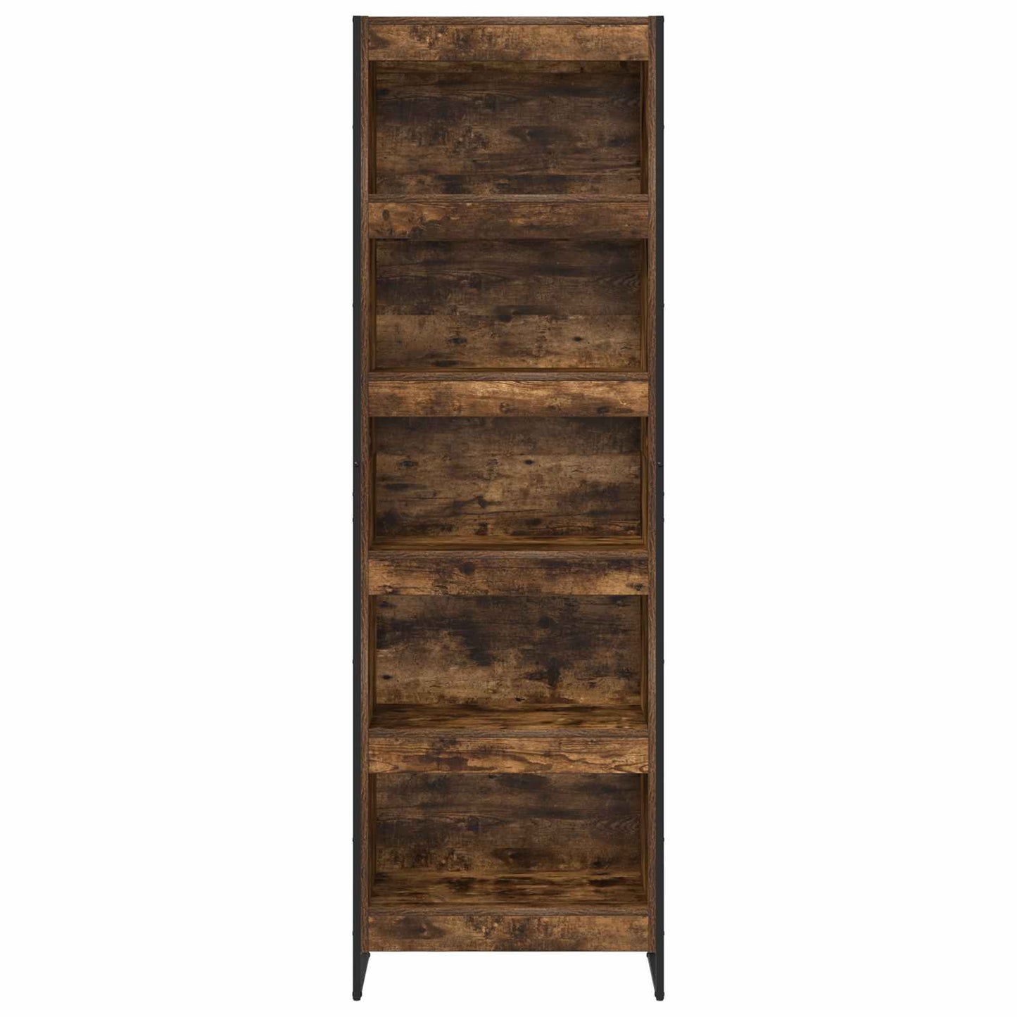 Könyvespolc 60 x 30 x 189,5 cm Szerelt Fa Füstös tölgy