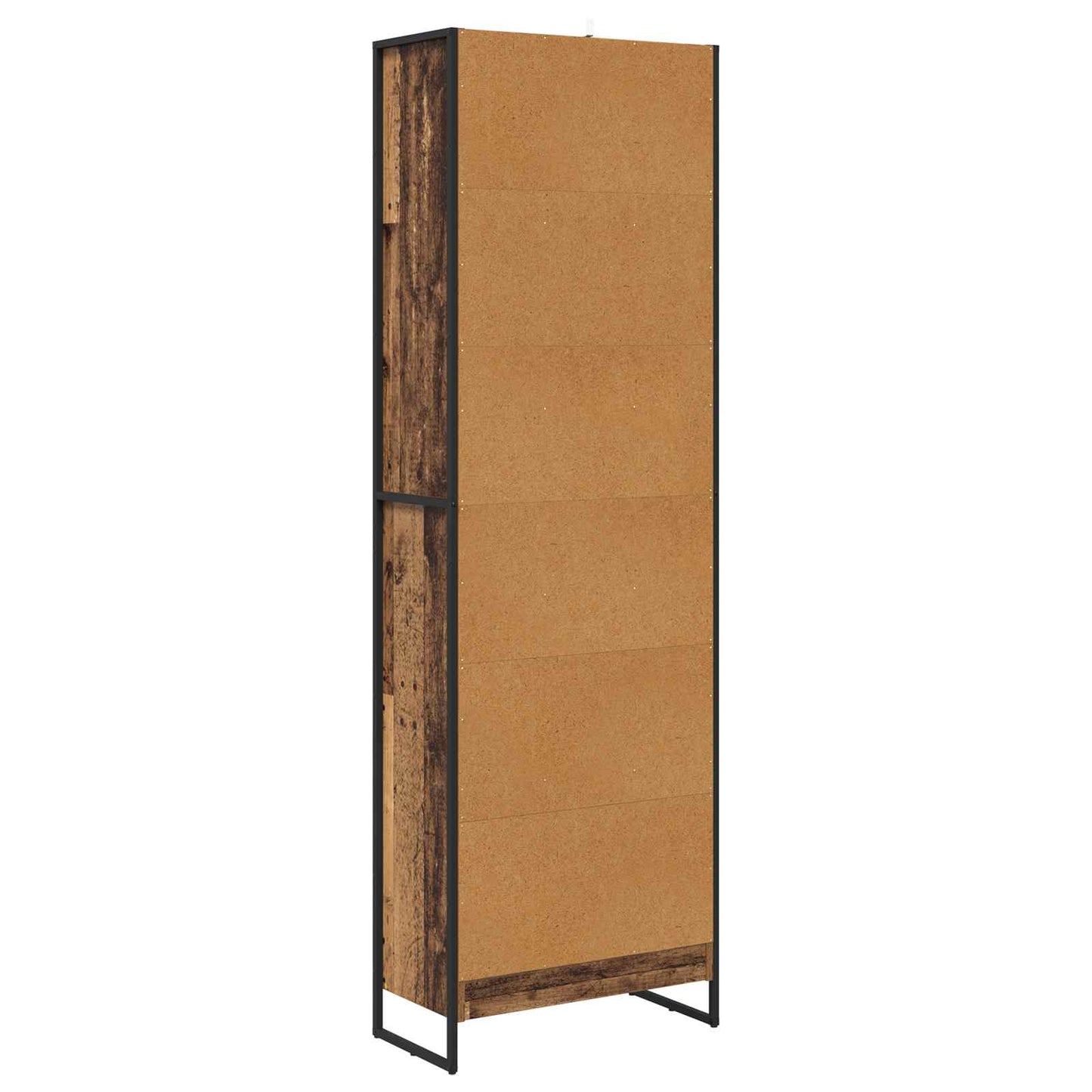 Könyvespolc 60 x 30 x 189,5 cm Faanyag Öreg fa