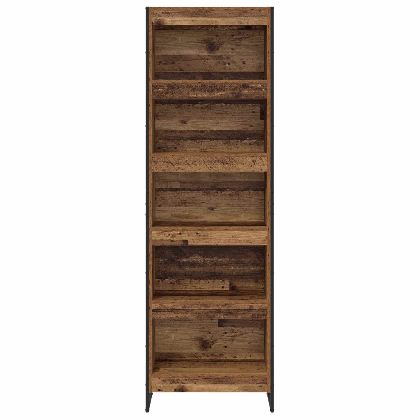 Könyvespolc 60 x 30 x 189,5 cm Faanyag Öreg fa