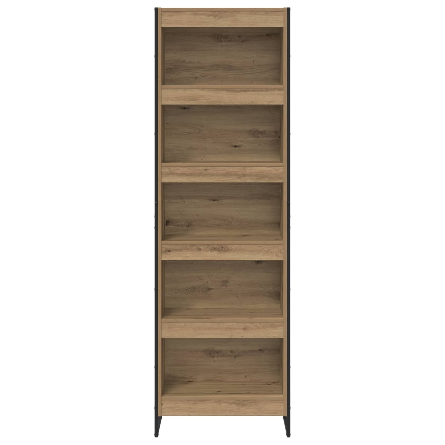 Könyvespolc 60 x 30 x 189,5 cm Szerelt Fa Művészi tölgy