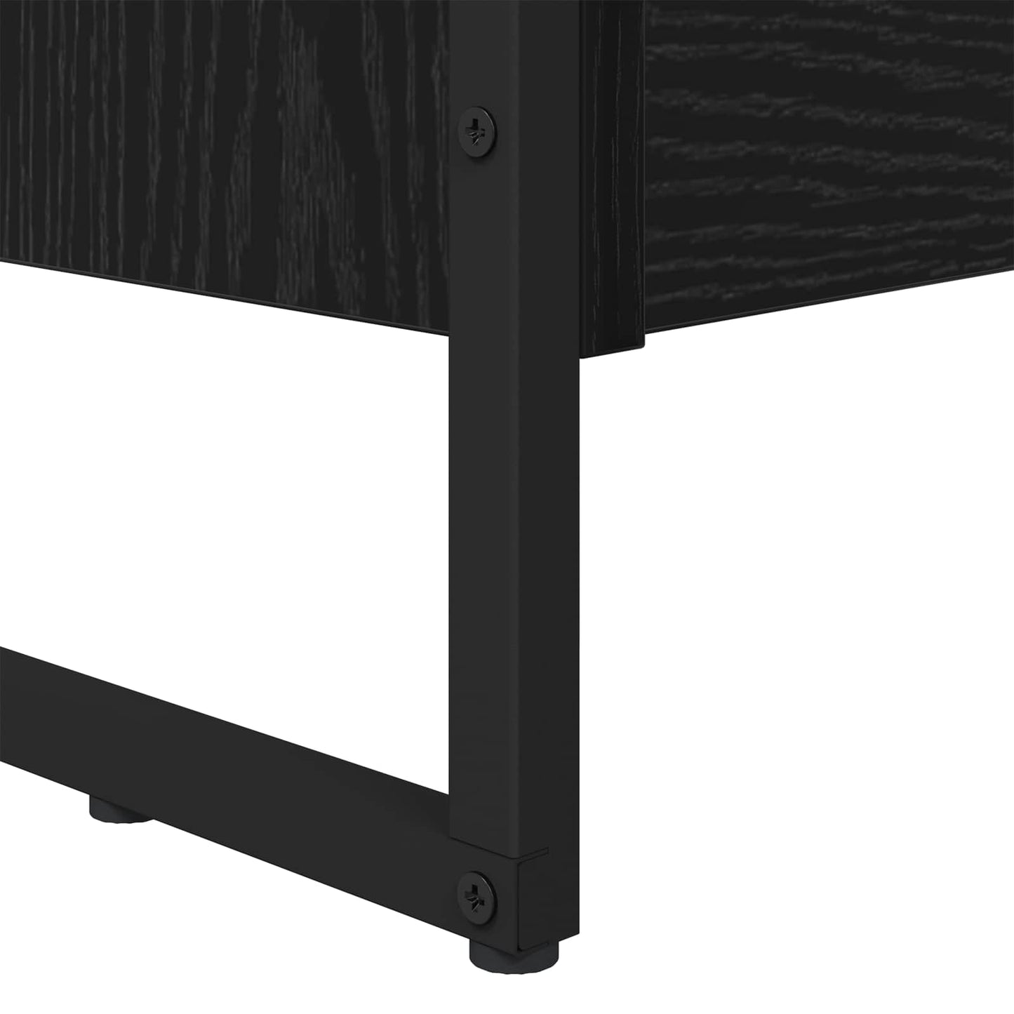 Könyvespolc 80 x 30 x 155 cm Szerelt Fa Fekete tölgy