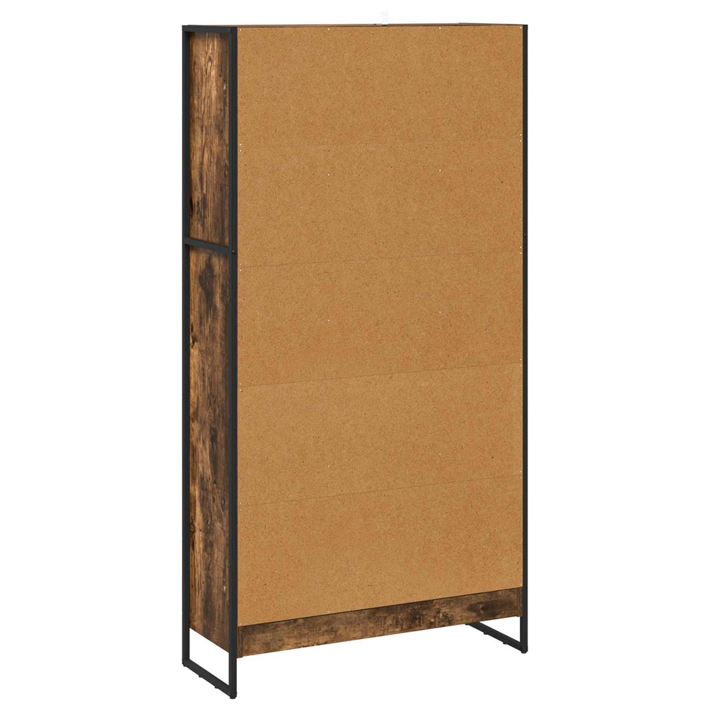 Könyvespolc 80 x 30 x 155 cm Szerelt Fa Füstös tölgy