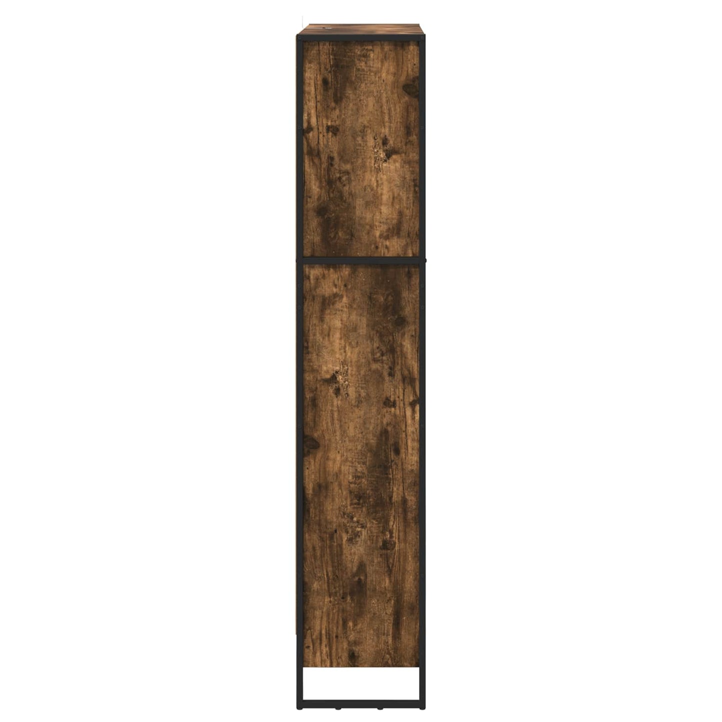 Könyvespolc 80 x 30 x 155 cm Szerelt Fa Füstös tölgy
