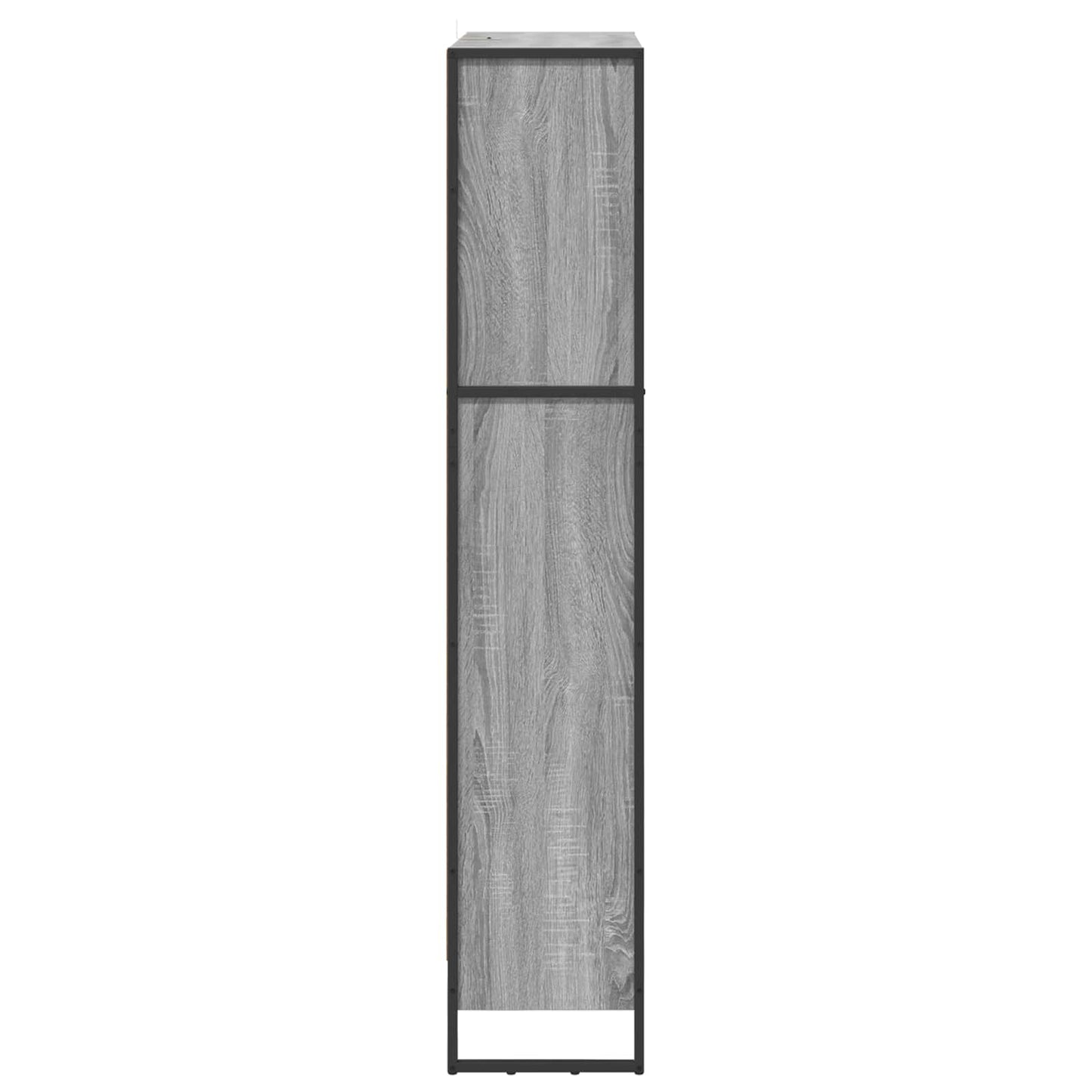 Könyvespolc 80 x 30 x 155 cm Szerelt Fa Szürke Sonoma