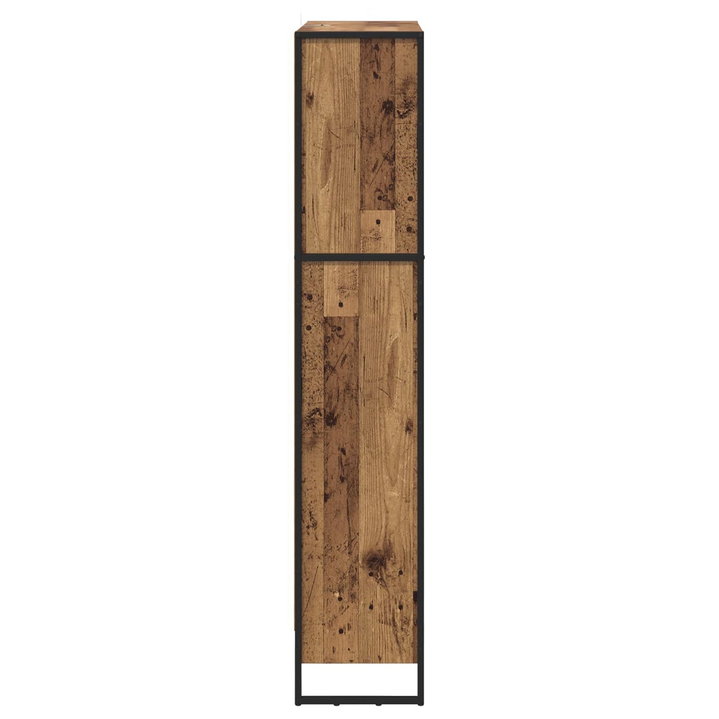 Könyvespolc 80 x 30 x 155 cm Faanyag Öreg fa