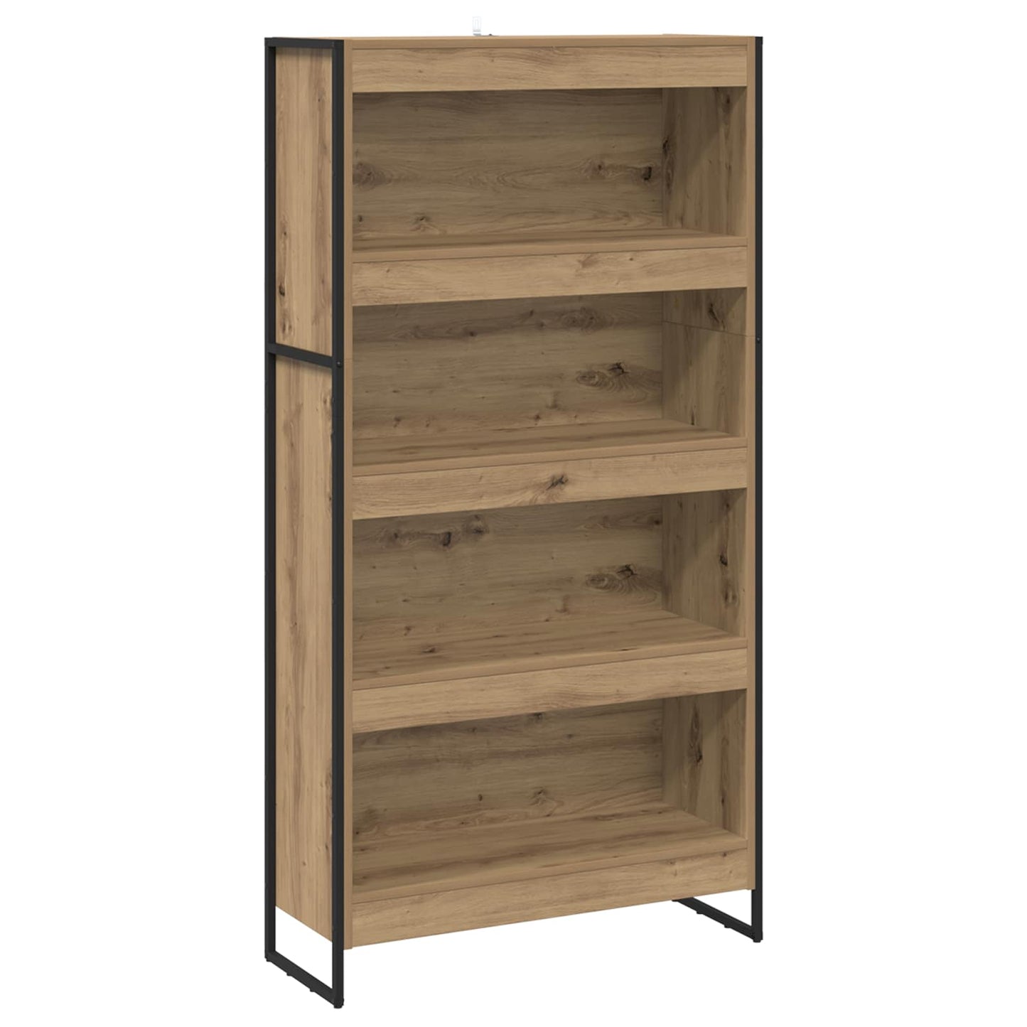 Könyvespolc 80 x 30 x 155 cm Faanyag Művészi tölgy