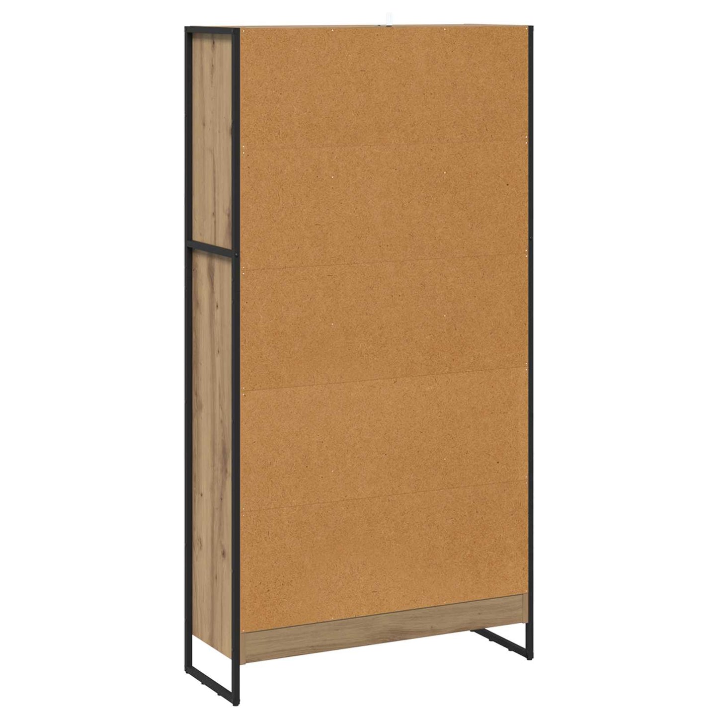 Könyvespolc 80 x 30 x 155 cm Faanyag Művészi tölgy