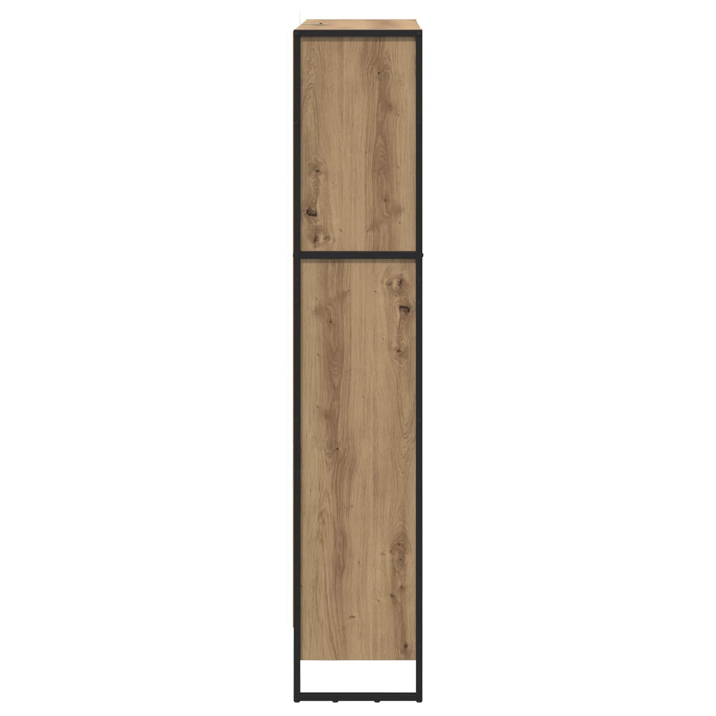 Könyvespolc 80 x 30 x 155 cm Faanyag Művészi tölgy