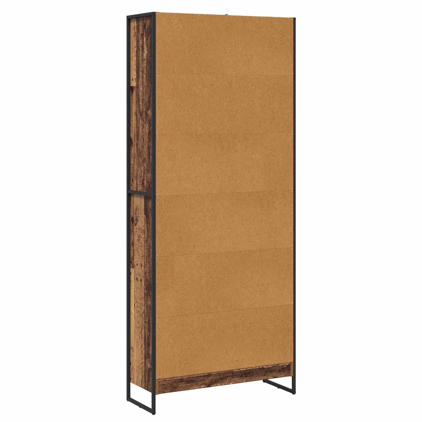Könyvespolc 80 x 30 x 189,5 cm Szerelt Fa Öreg fa