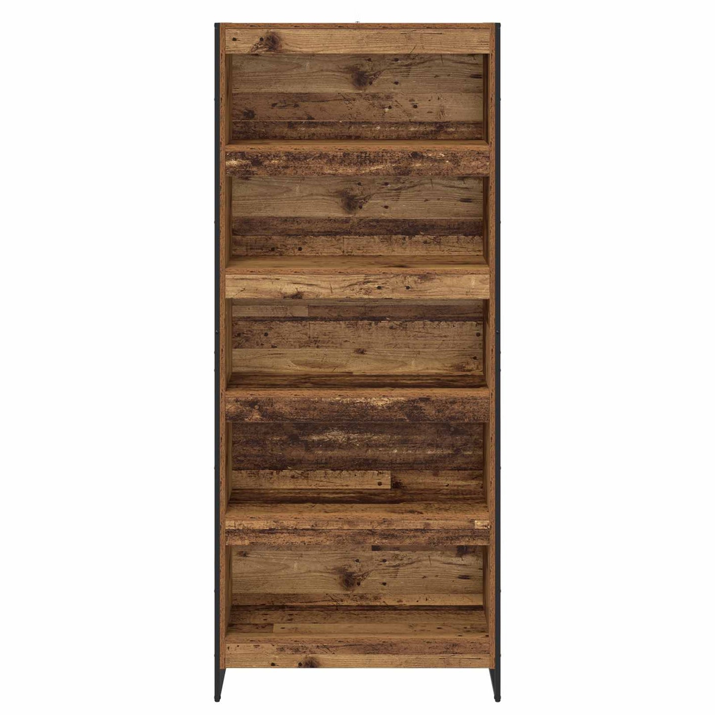 Könyvespolc 80 x 30 x 189,5 cm Szerelt Fa Öreg fa
