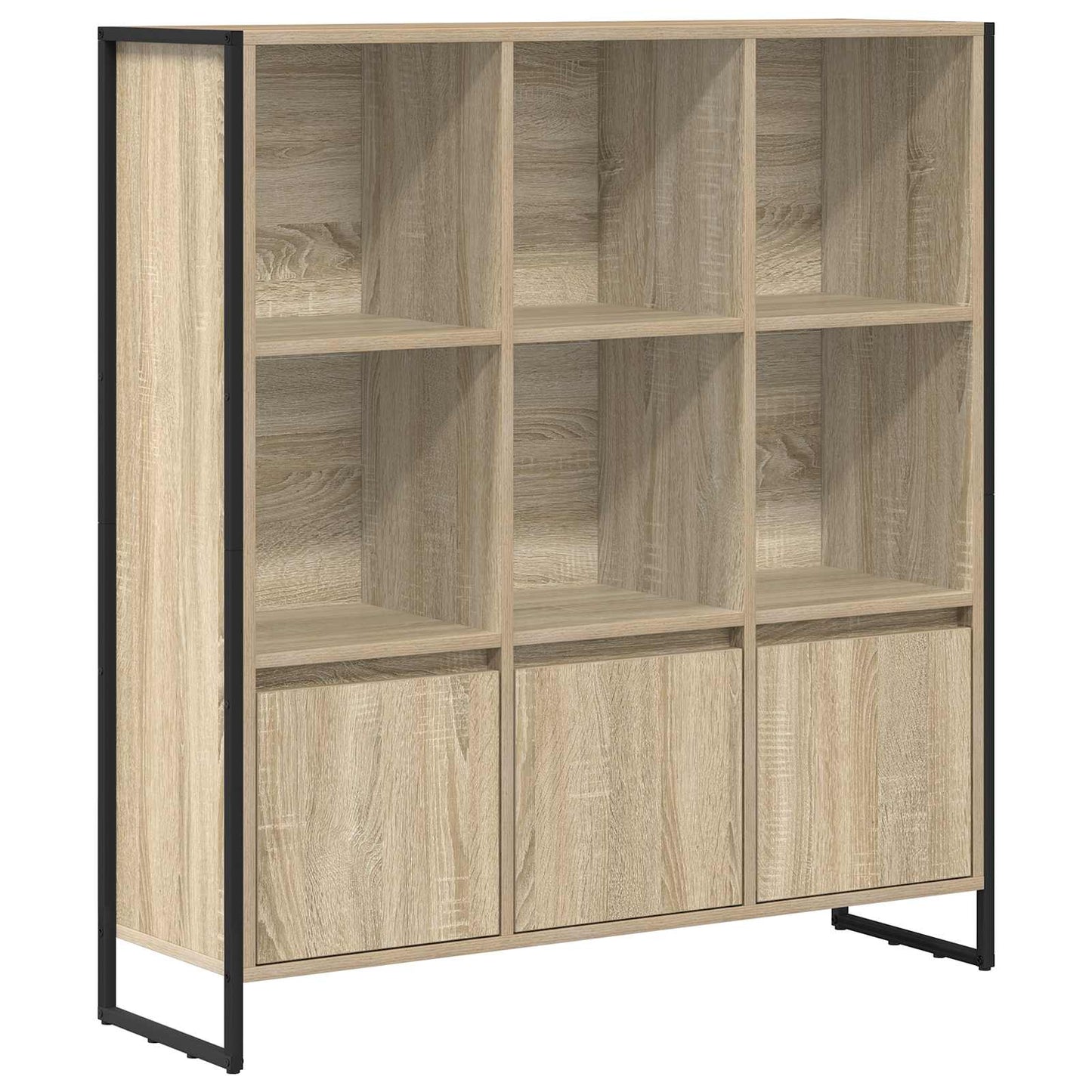 Könyvespolc 99,5 x 30 x 108 cm Szerelt Fa Sonoma