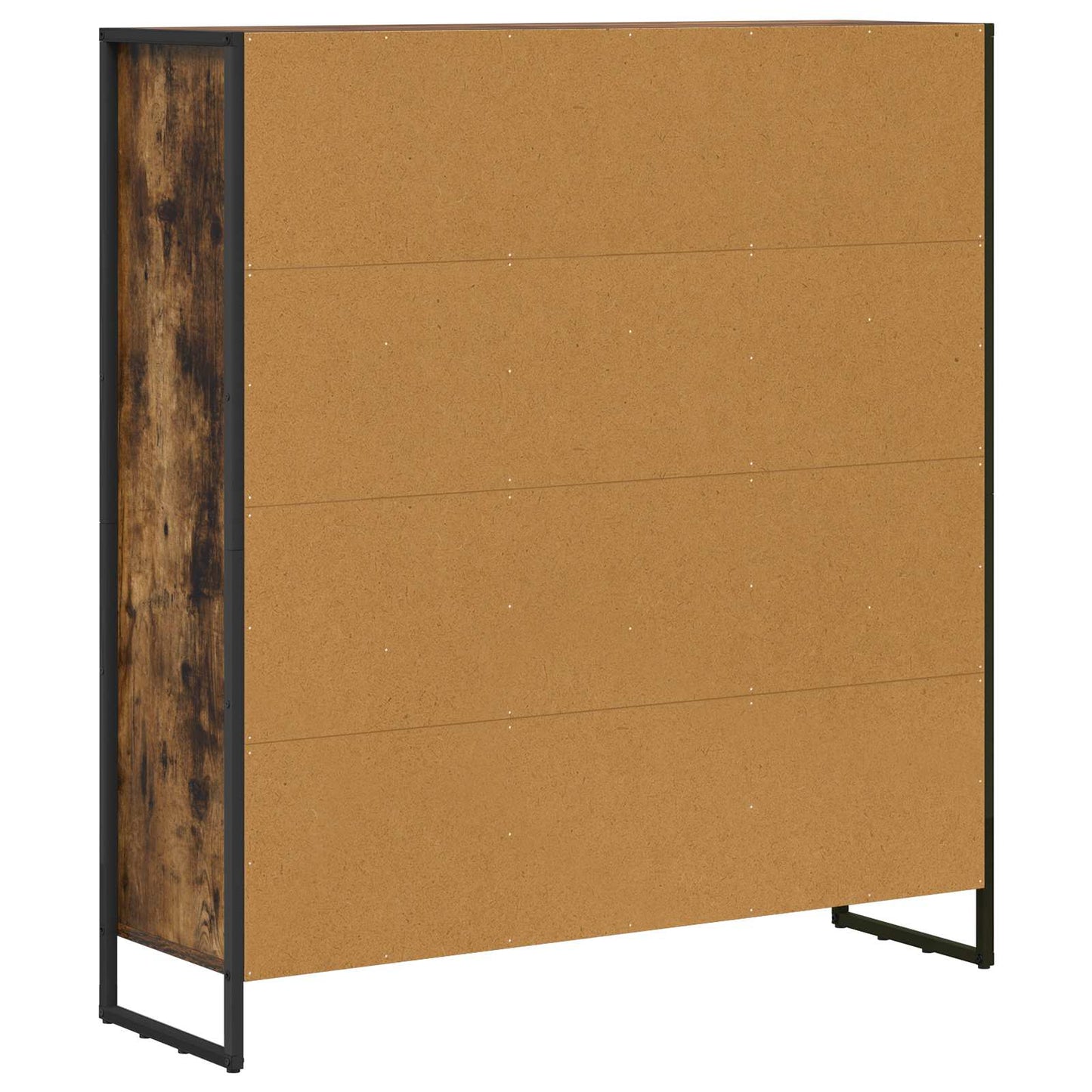 Könyvespolc 99,5 x 30 x 108 cm Faanyag Füstös tölgy