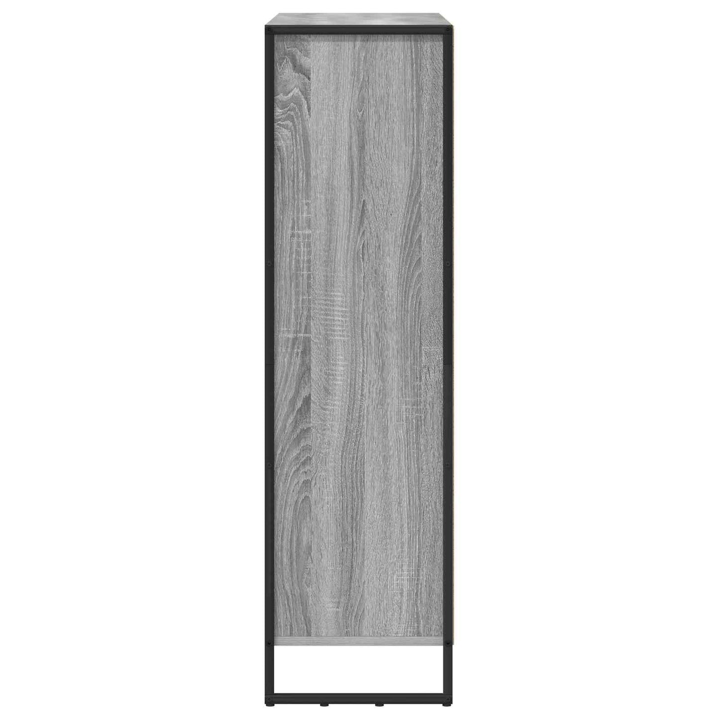 Könyvespolc 99,5 x 30 x 108 cm Szerelt Fa Szürke Sonoma
