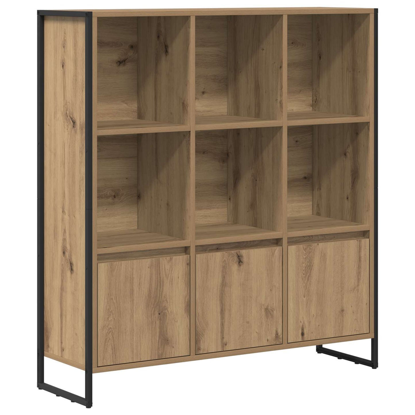 Könyvespolc 99,5 x 30 x 108 cm Faanyag Művészi tölgy