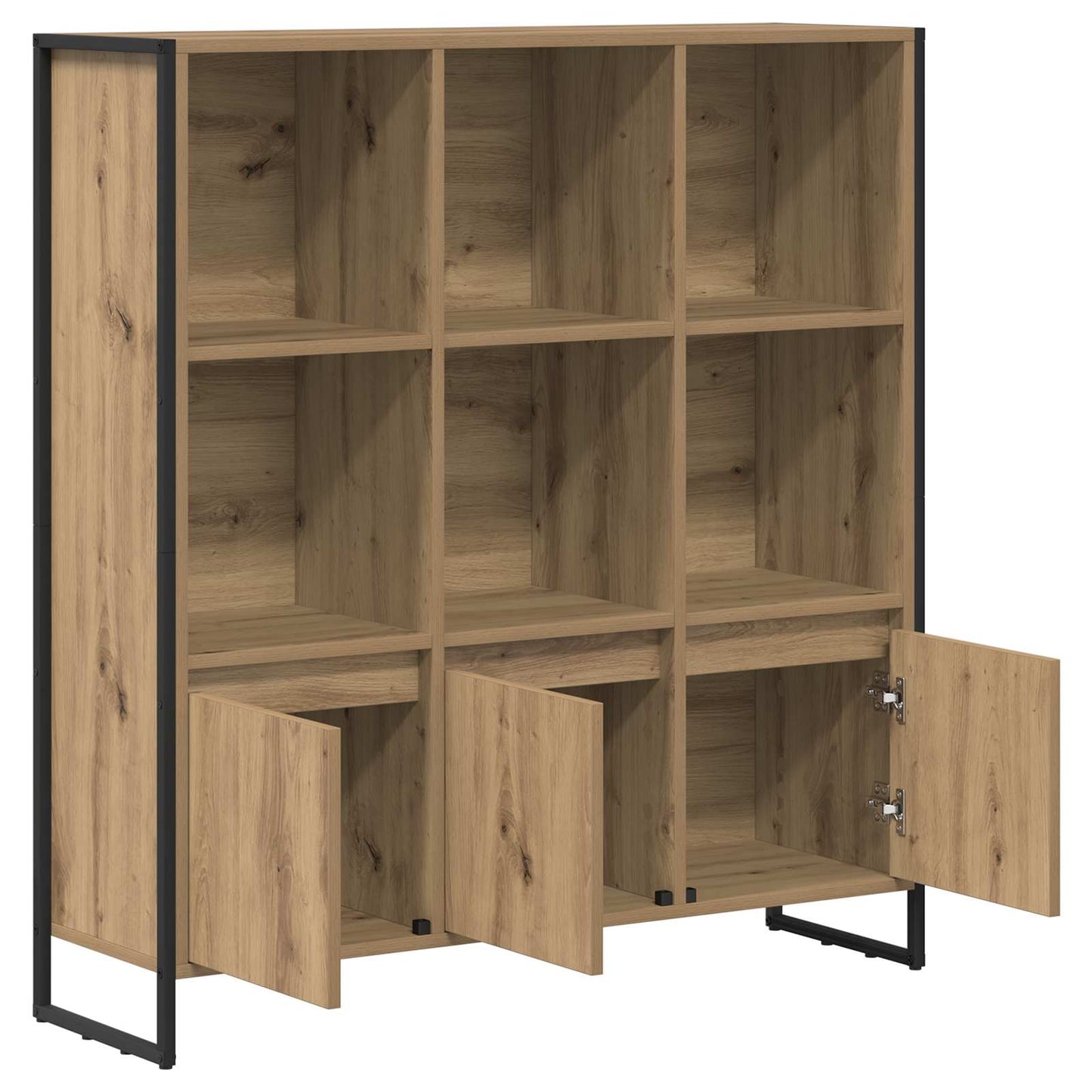 Könyvespolc 99,5 x 30 x 108 cm Faanyag Művészi tölgy