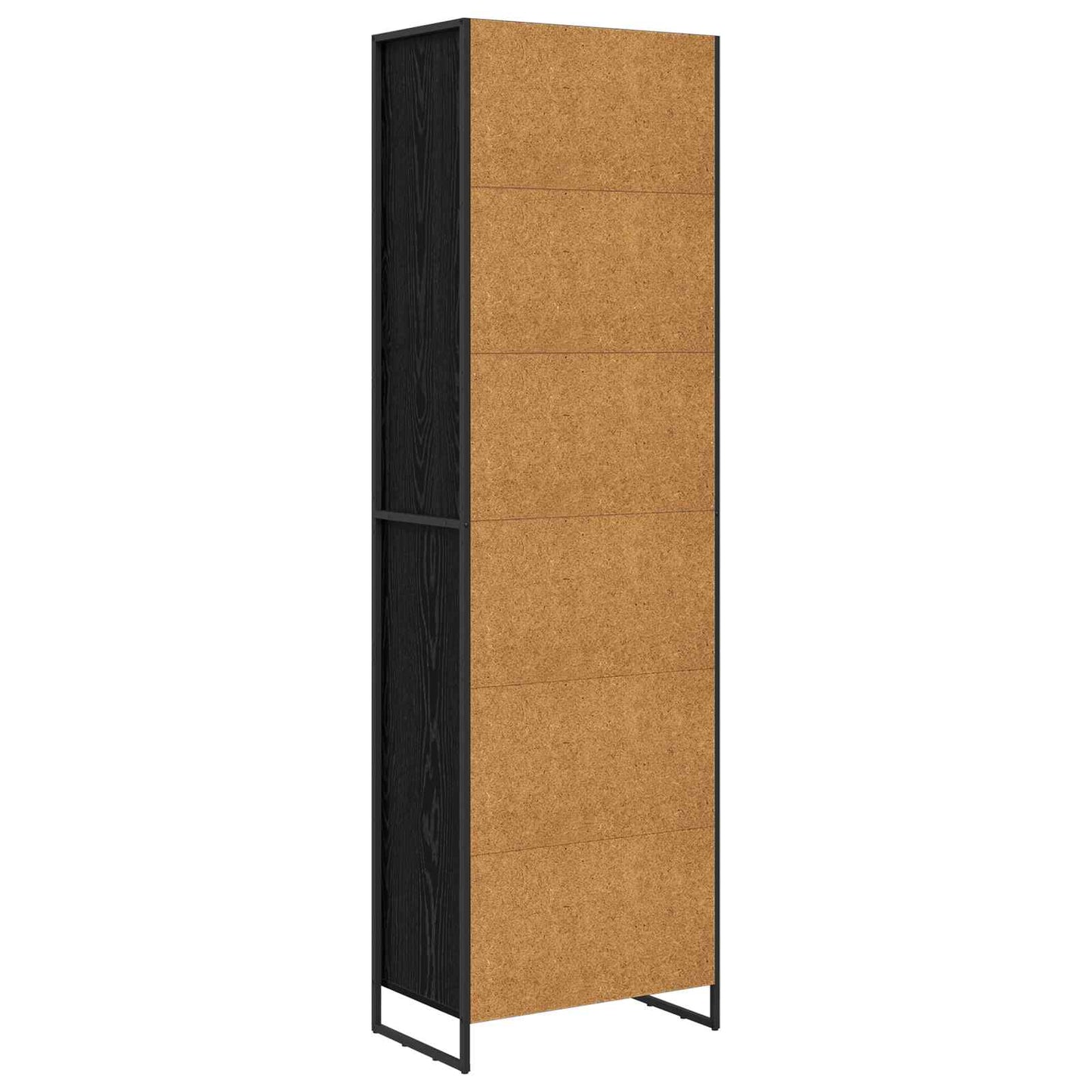 Magas szekrények Fekete tölgy 60 x 36 x 200 cm Szerelt Fa