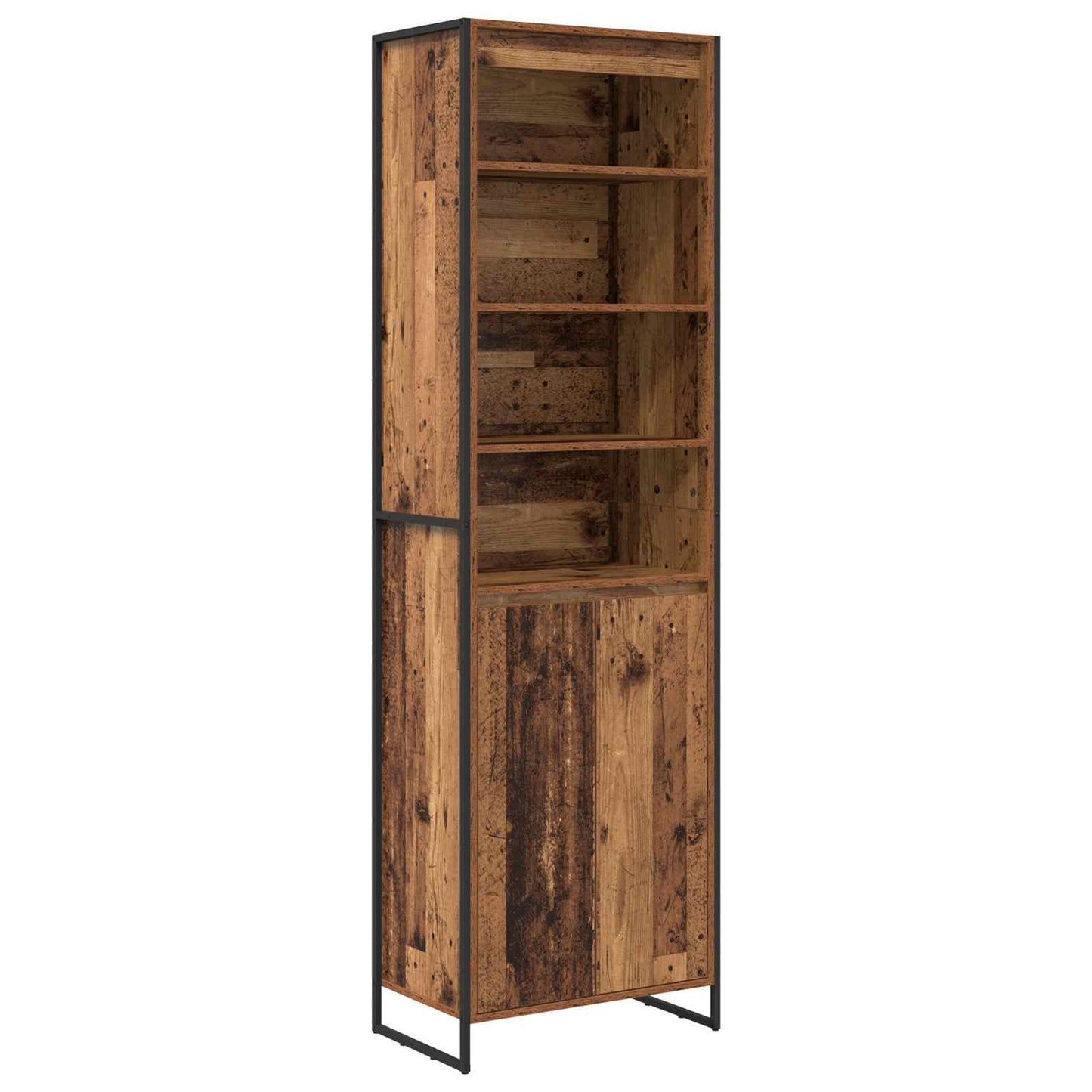 Magas szekrények Öreg fa 60 x 36 x 200 cm Faanyag