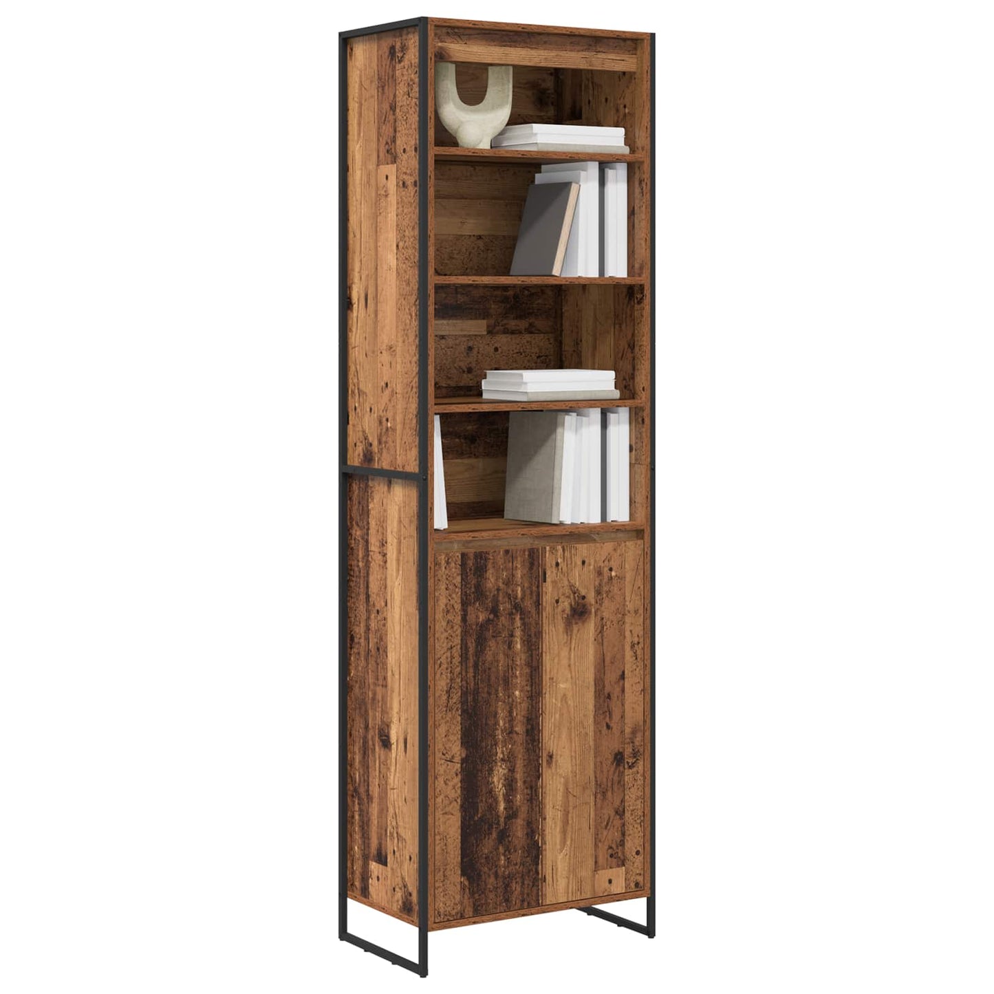 Magas szekrények Öreg fa 60 x 36 x 200 cm Faanyag