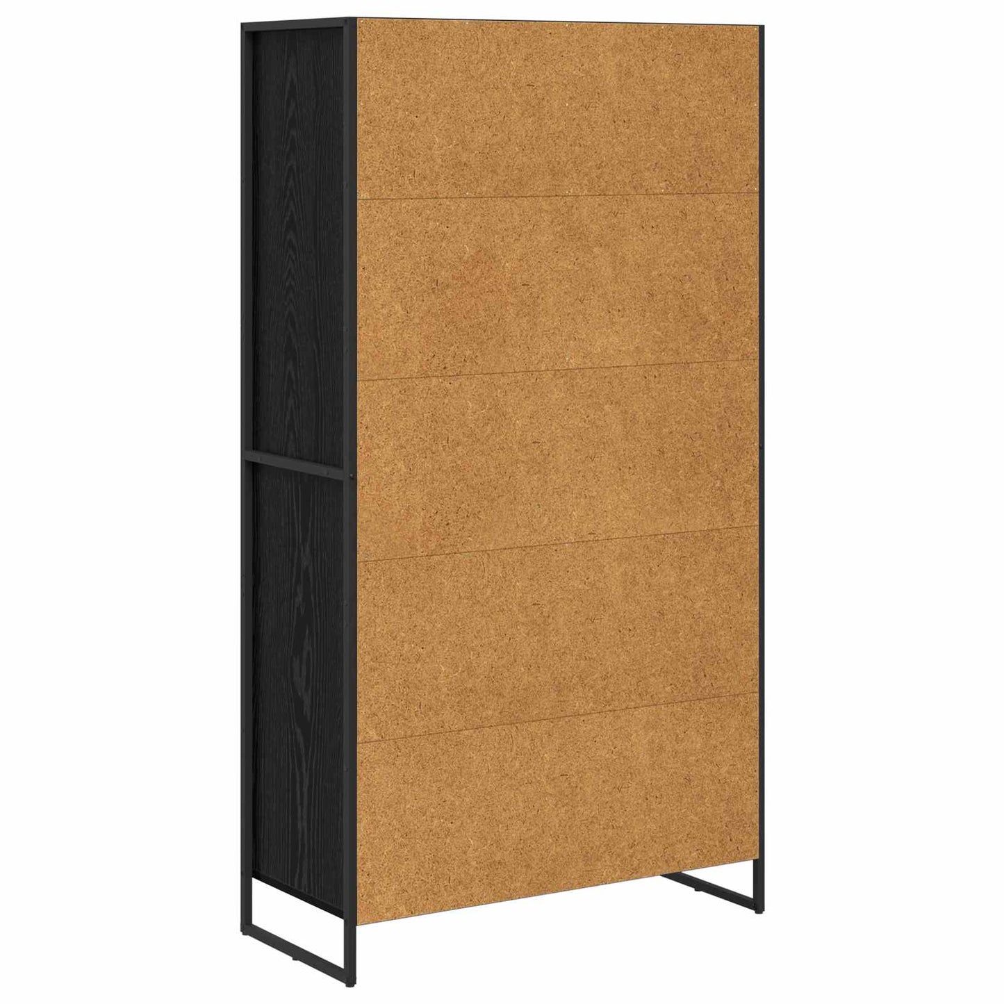 Széf Fekete tölgy 81 x 36 x 150.5 cm Szerelt Fa