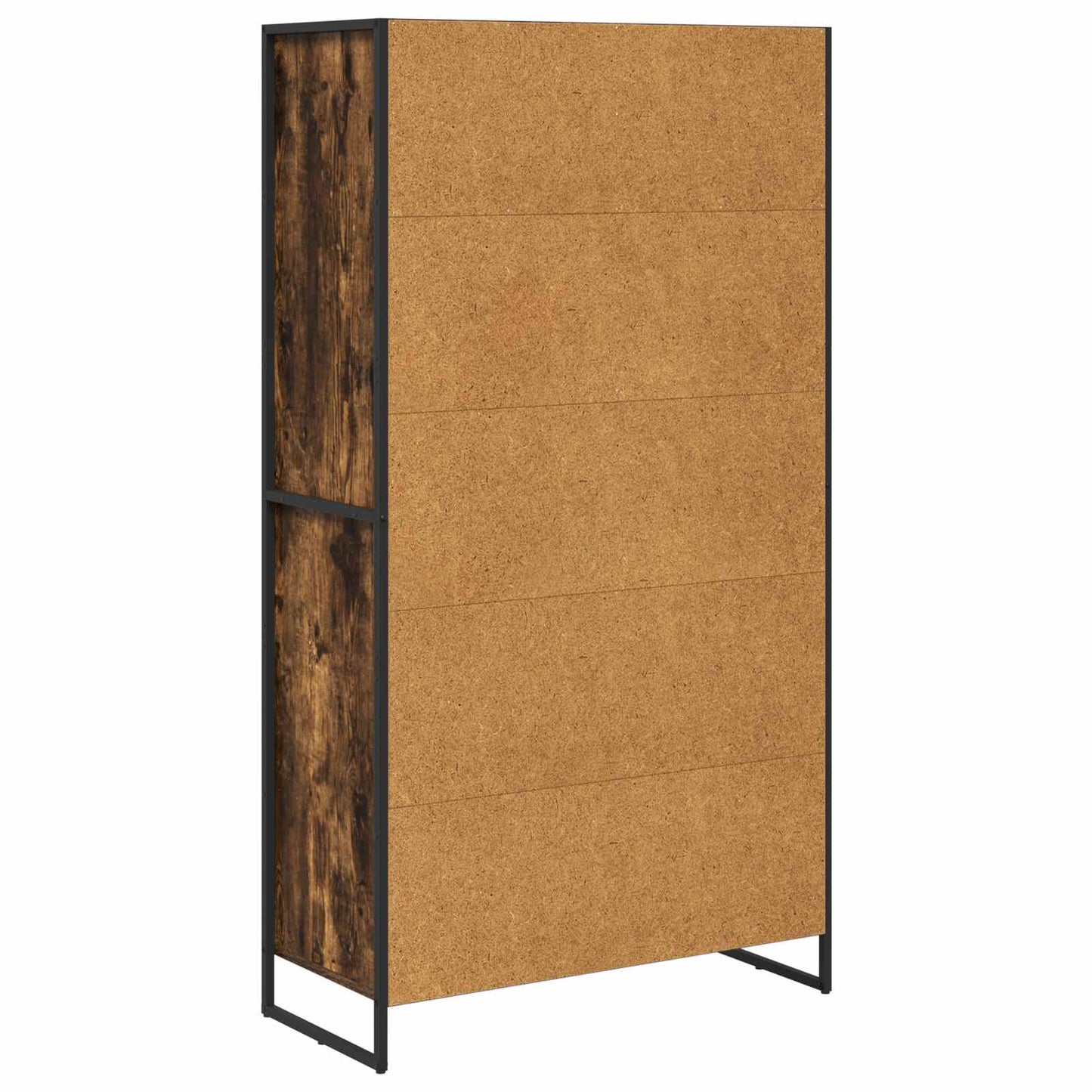 Széf Füstös tölgy 81 x 36 x 150.5 cm Faanyag