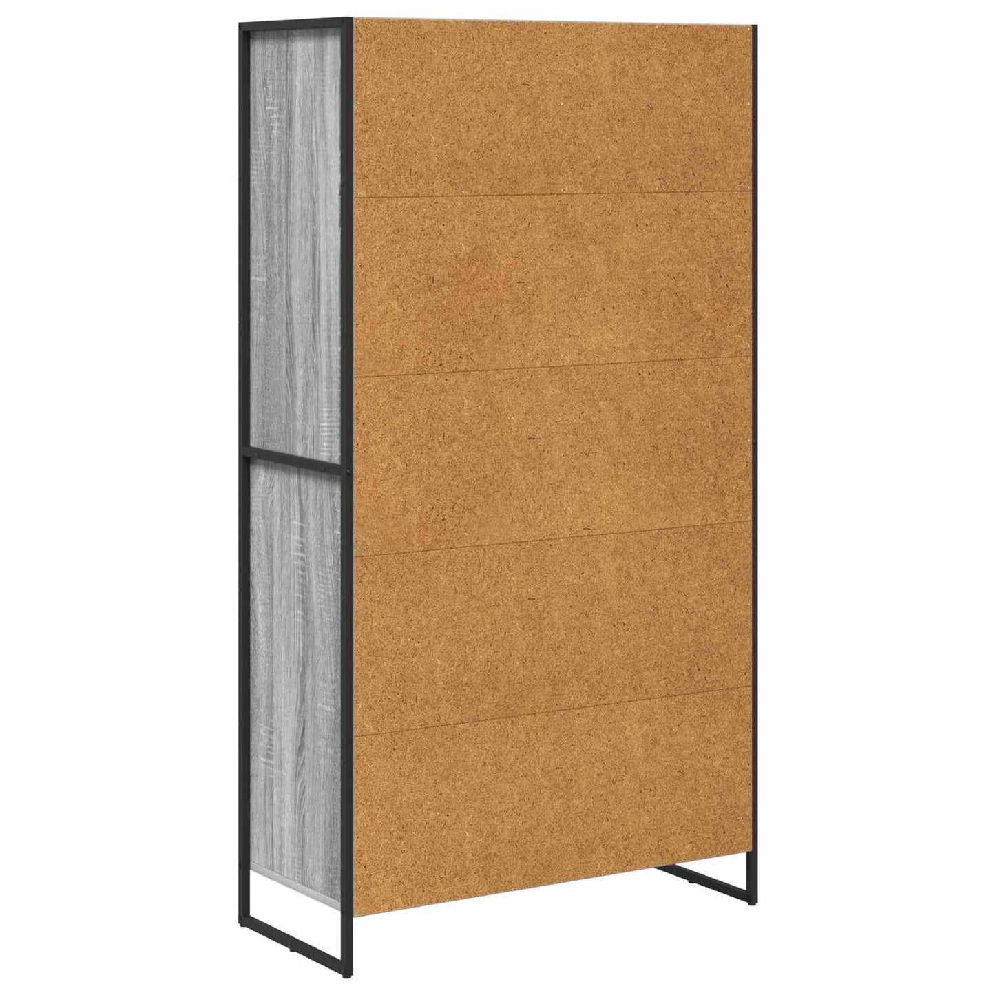 Széf Szürke Sonoma 81 x 36 x 150.5 cm Szerelt Fa
