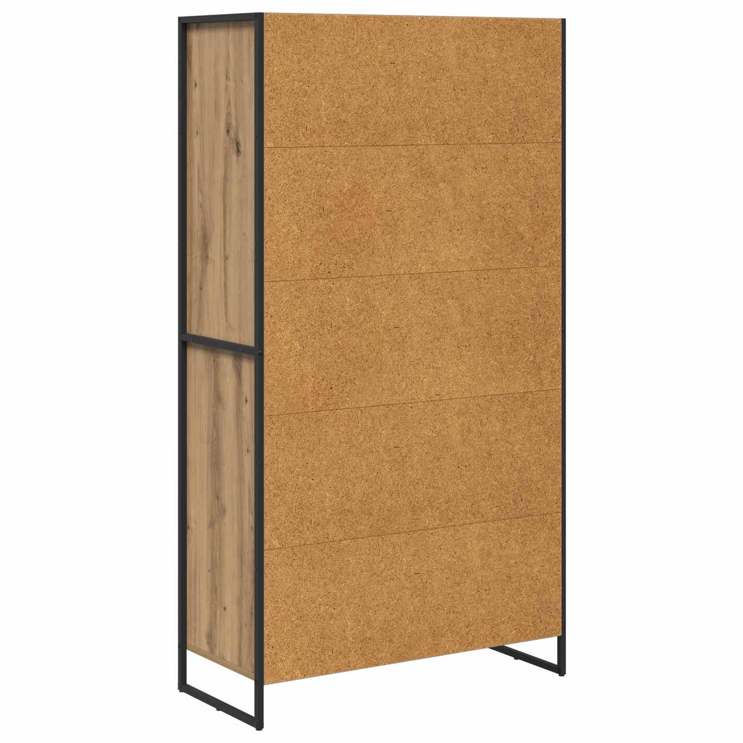 Széf Művészi tölgy 81 x 36 x 150.5 cm Szerelt Fa