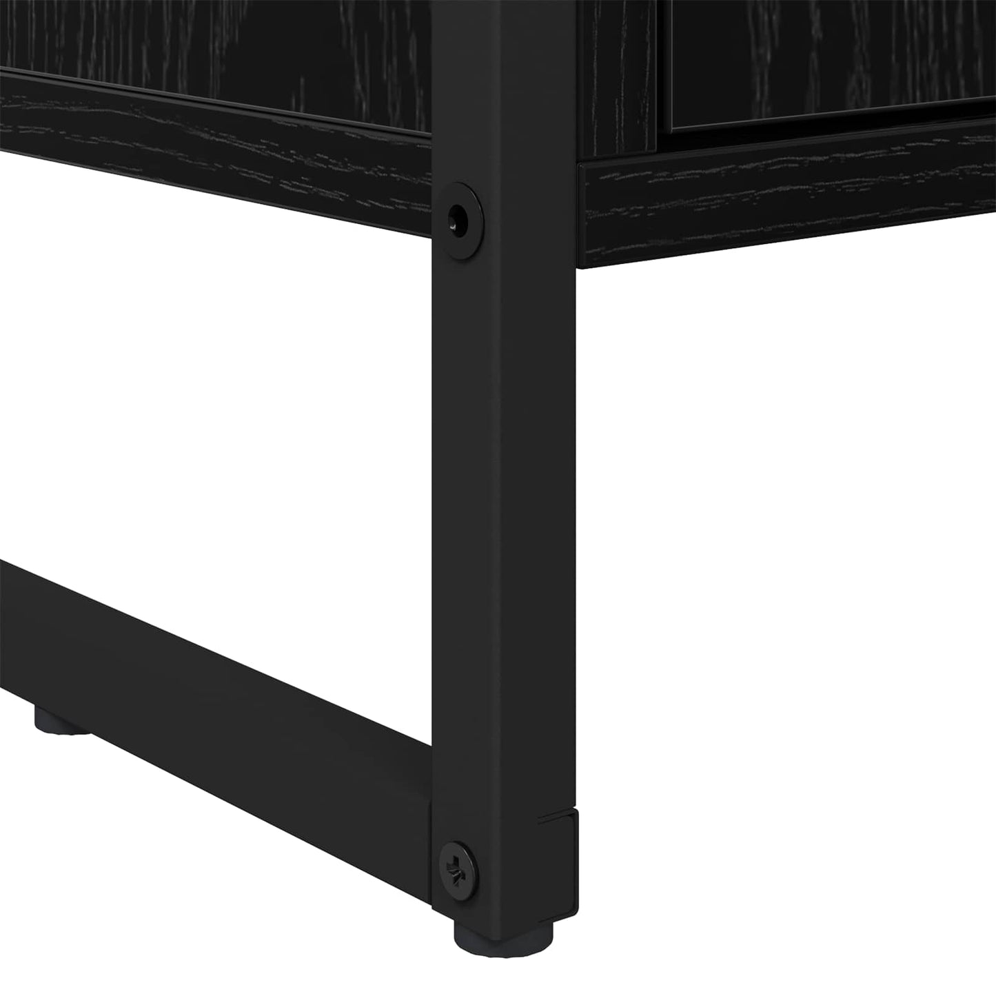 Magas szekrények Fekete tölgy 79 x 36 x 200 cm Szerelt Fa