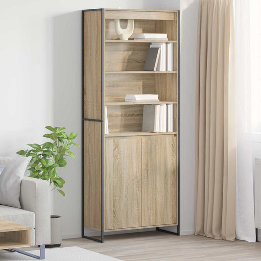 Magas szekrények Sonoma 79 x 36 x 200 cm Faanyag